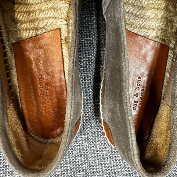 rag & bone Brown Suede Espadrilles - Picture 9 of 11